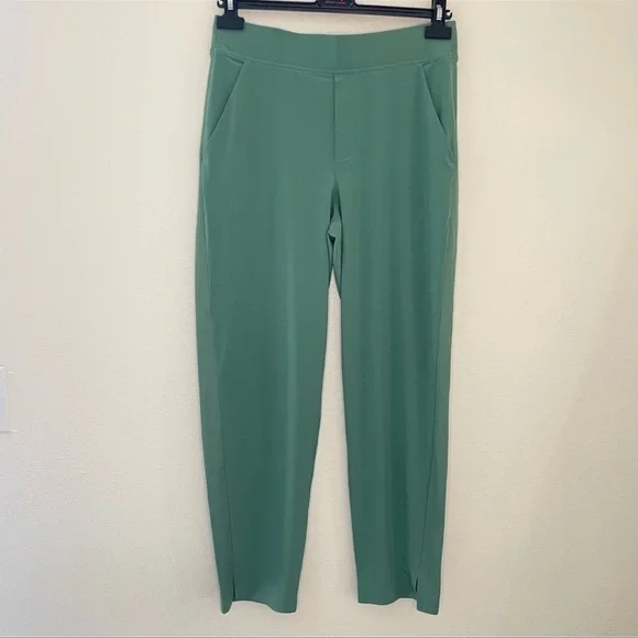 NWT Athleta Brooklyn Ankle Pant in Vineyard Green 10 - Picture 3 of 6